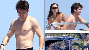 charles leclerc sardinia backgrid launch