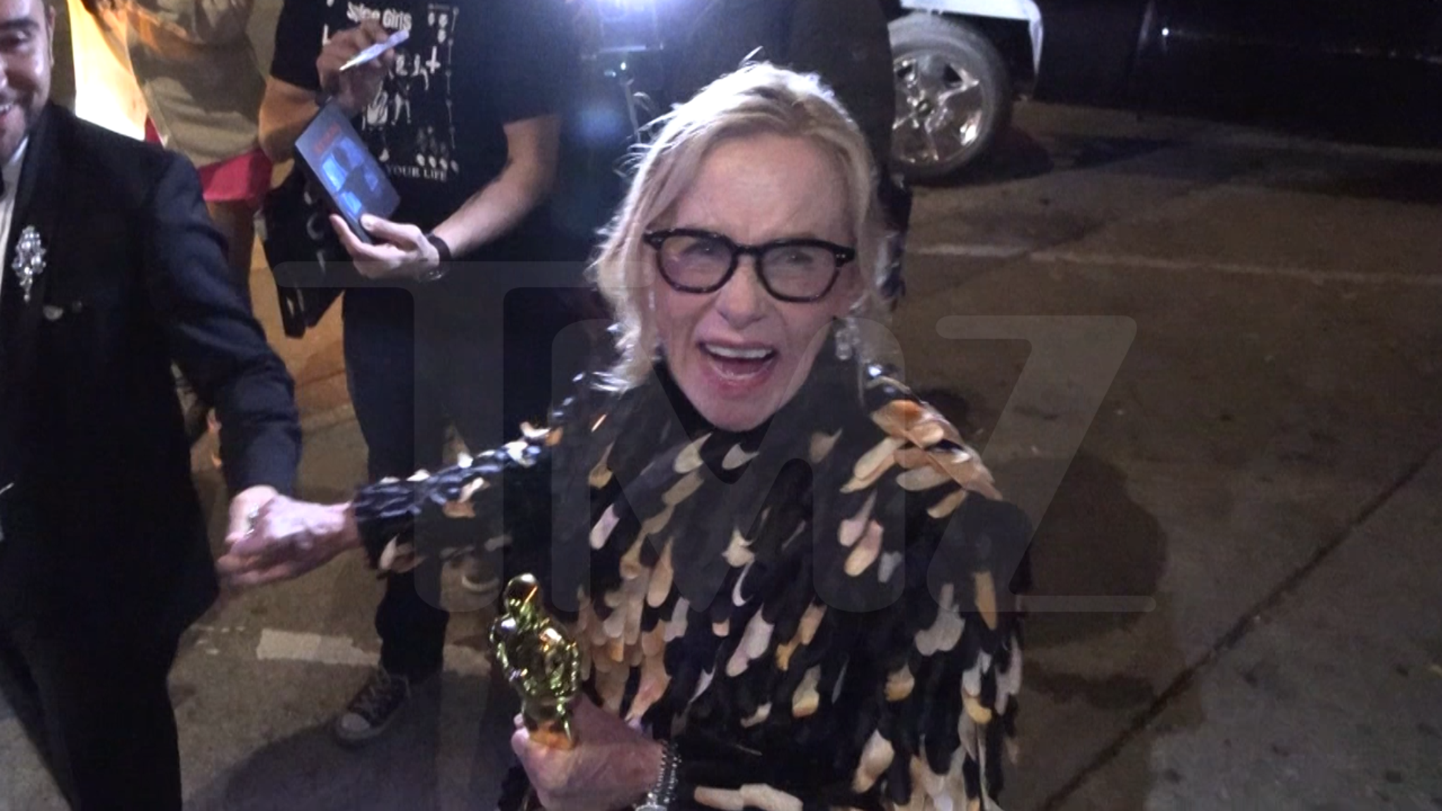 Oscar Winner Amy Madigan Thrilled to Scare People With 'Weapons'