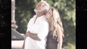 Mel Gibson Antonella Salvucci in Rome Backgrid