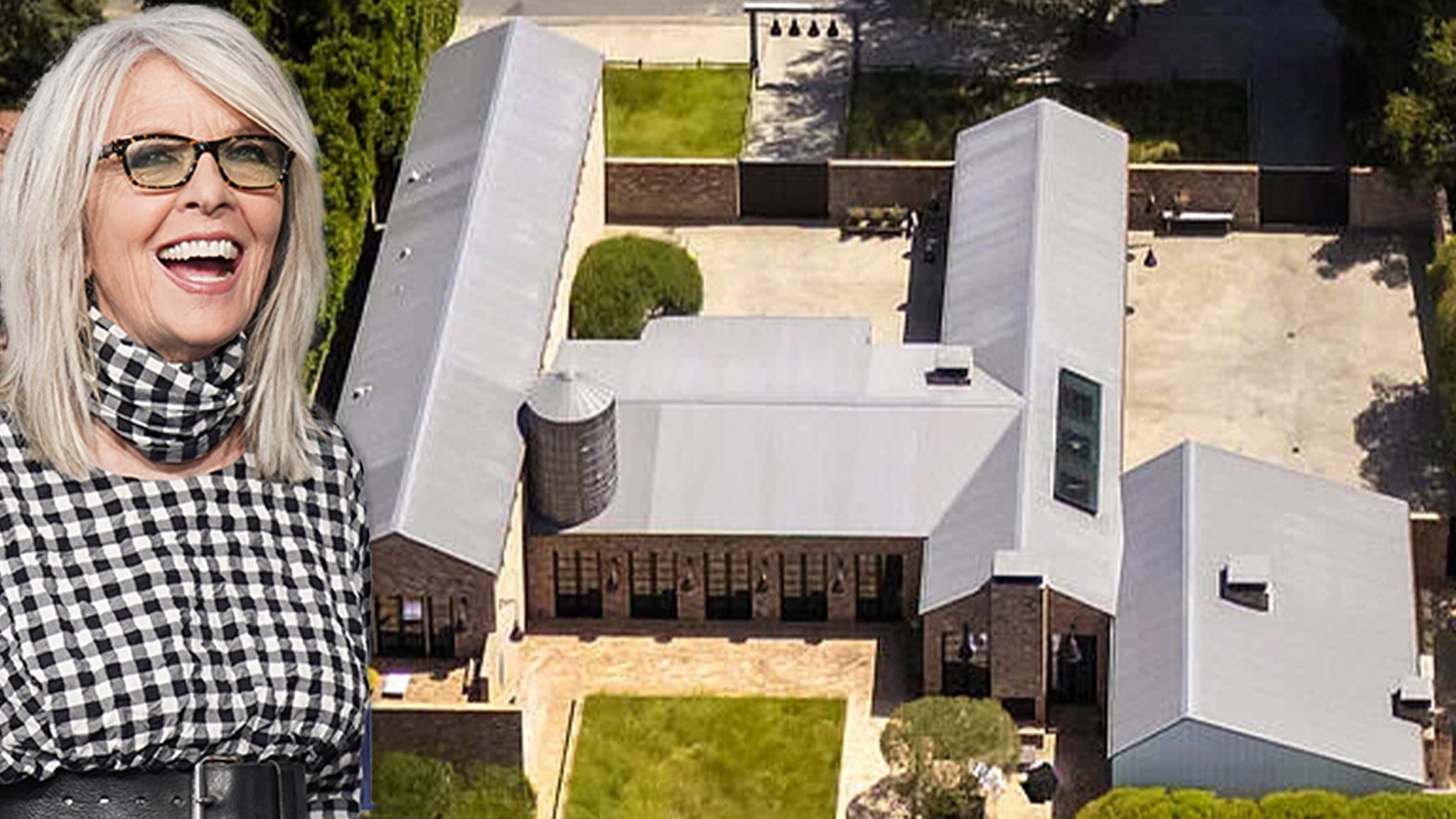 Diane Keaton's Los Angeles Estate Returns to Market for $23 Million