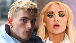 Jewell Farshad and Presley Gerber getty 1