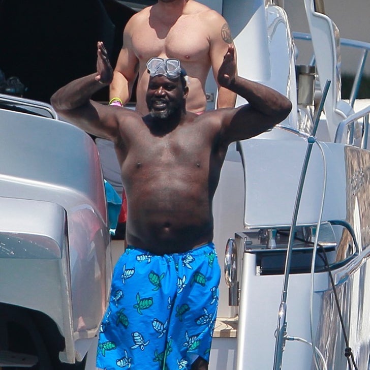 Shaquille Oneal Body Shape - In a Swimsuit