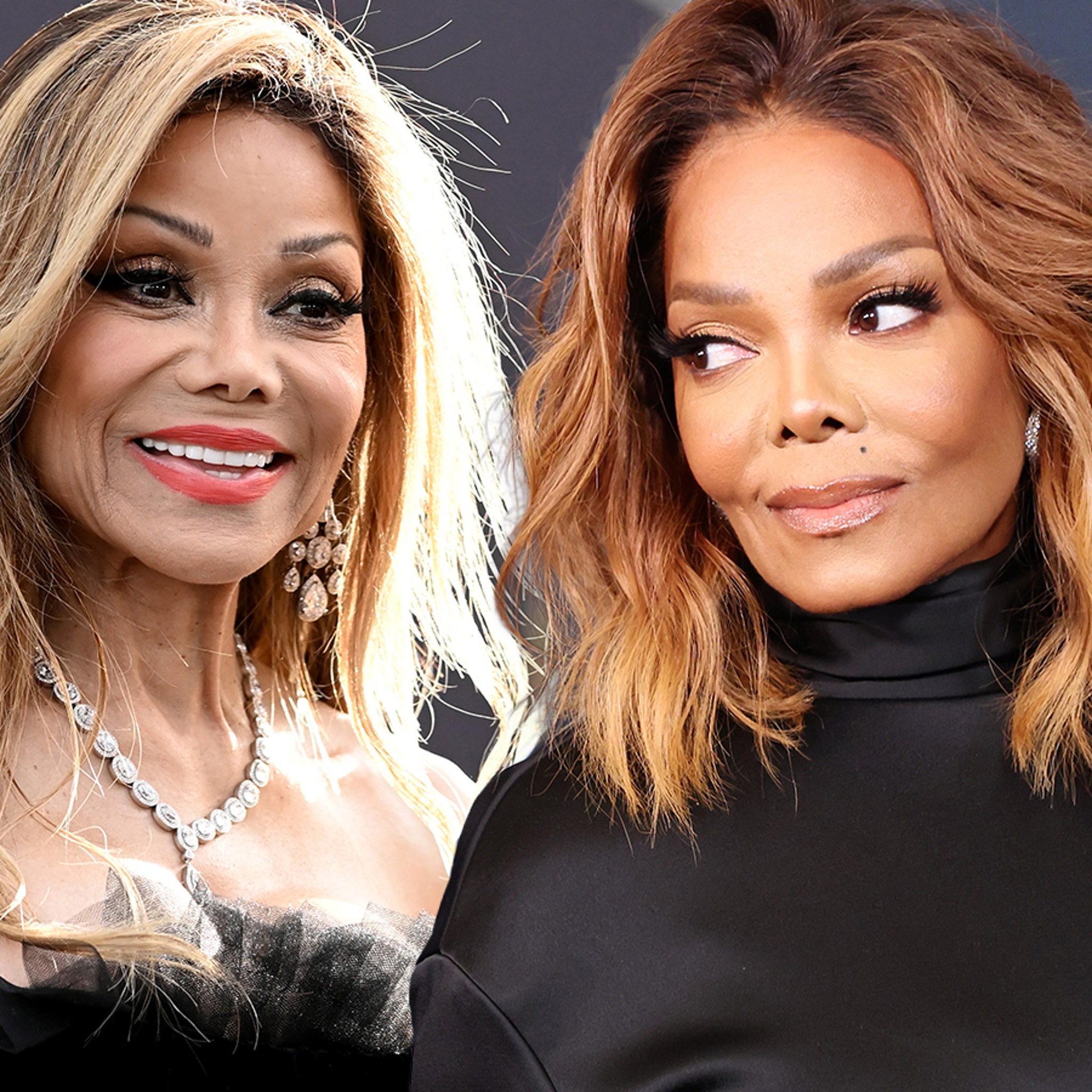 Rare Meet-Up of Janet & La Toya Jackson for Janet