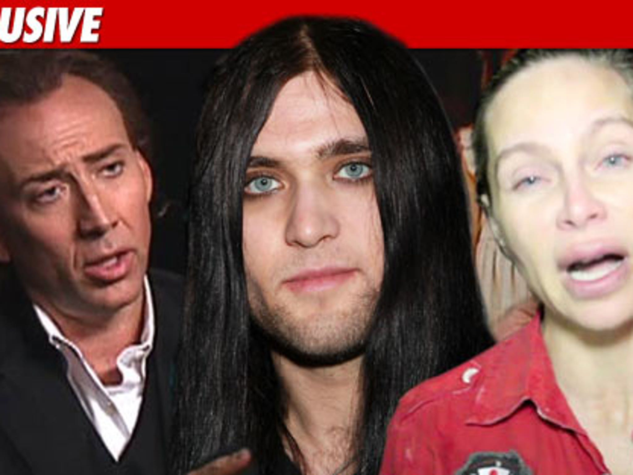 Mother of Nic Cage's gawth son to marry black metal vocalist, Weston pees  leather pants with glee