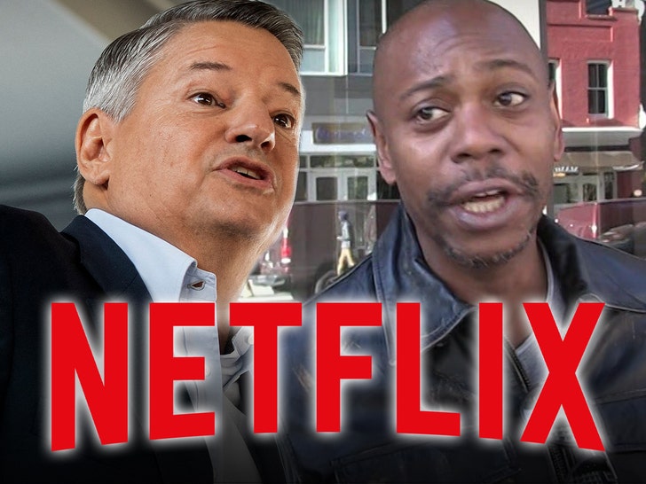 netflix CEO ted sarandos and dave chappelle