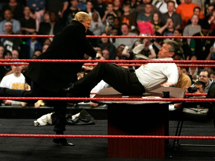Vince McMahon in The WWE
