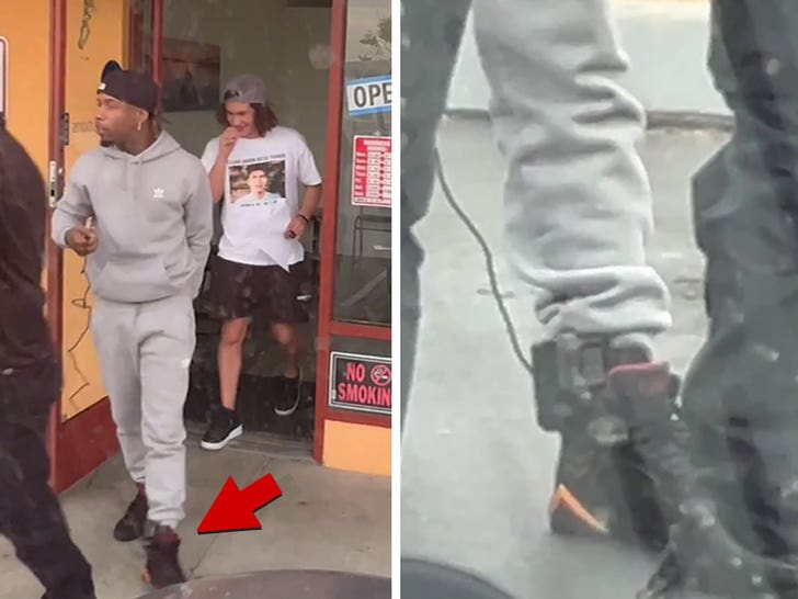 9f389d03eb2149a8bba6d3d7748b2d21_md Tory Lanez Gets Ankle Bracelet To Start House Arrest, Seen Laughing It Off