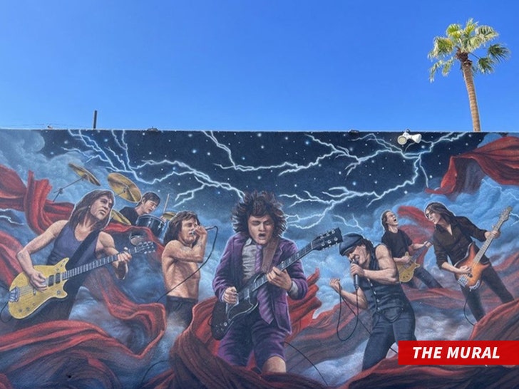 La tequila 818 de Kendall Jenner critiquée pour avoir ruiné la fresque murale d'AC/DC, selon des sources BS