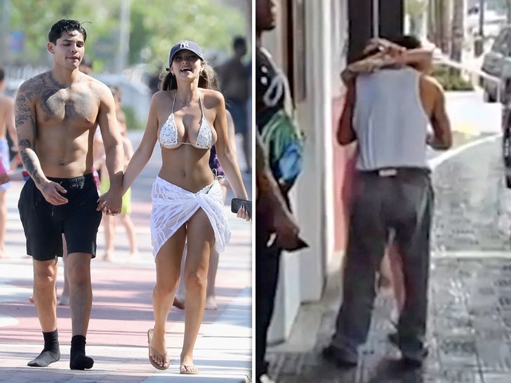 Ryan Garcia Spotted With Two Different Bombshells In Miami After Devin Haney Win