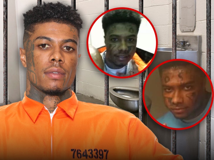 Blueface di foto penjara