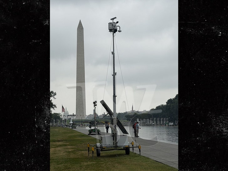 New AI Surveillance at Reflecting Pool tmz dc tmz 2