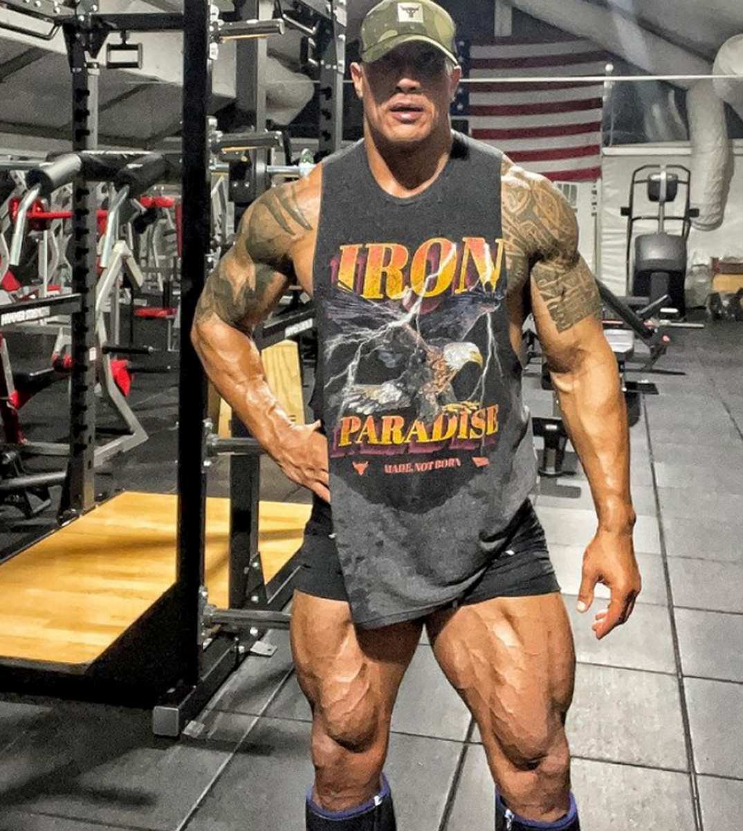 Dwayne-rock-Johnson-workout-gym-photos7