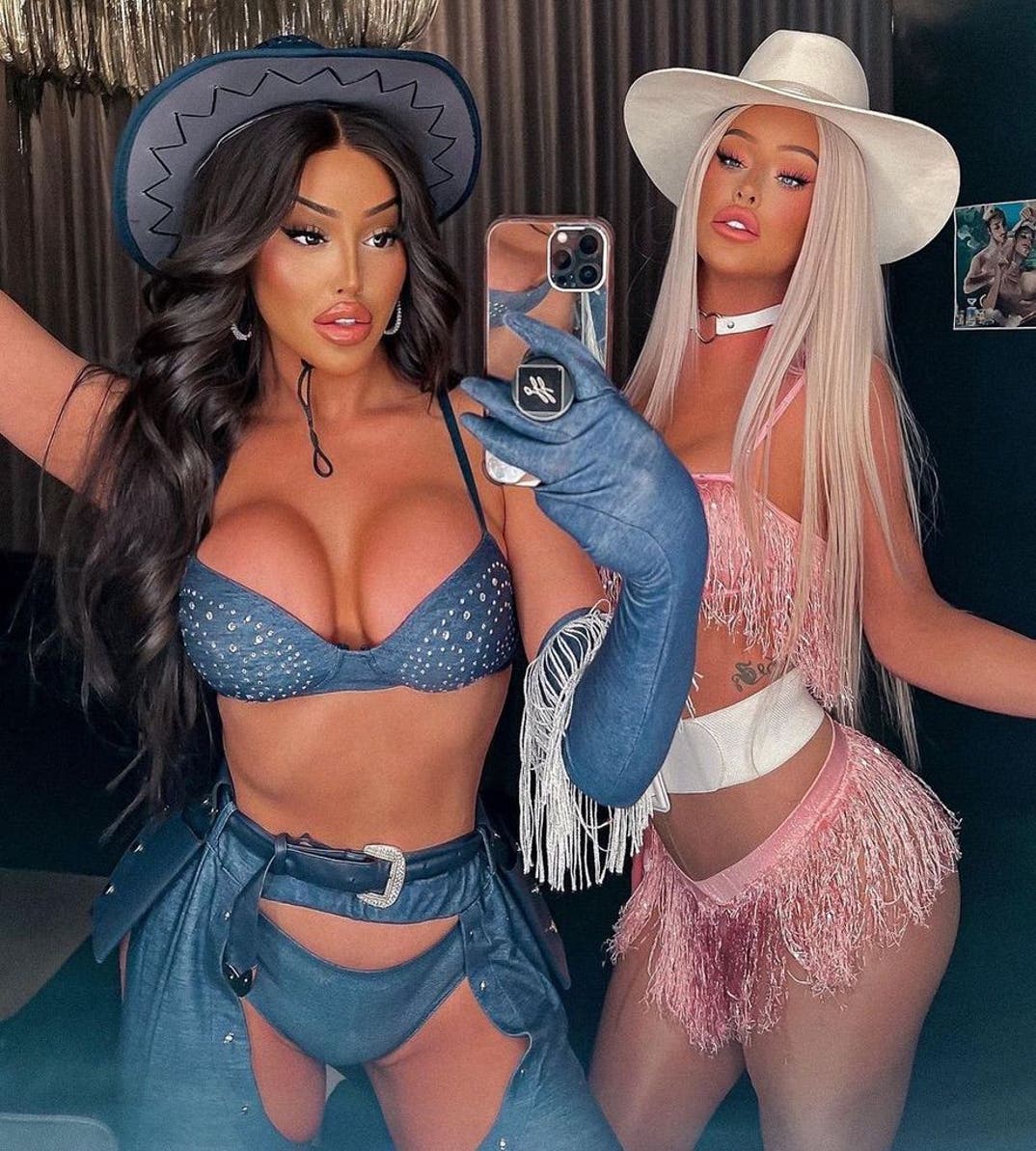 La Demi vs. Gigi Gorgeous -- Cowboy Cuties Edition