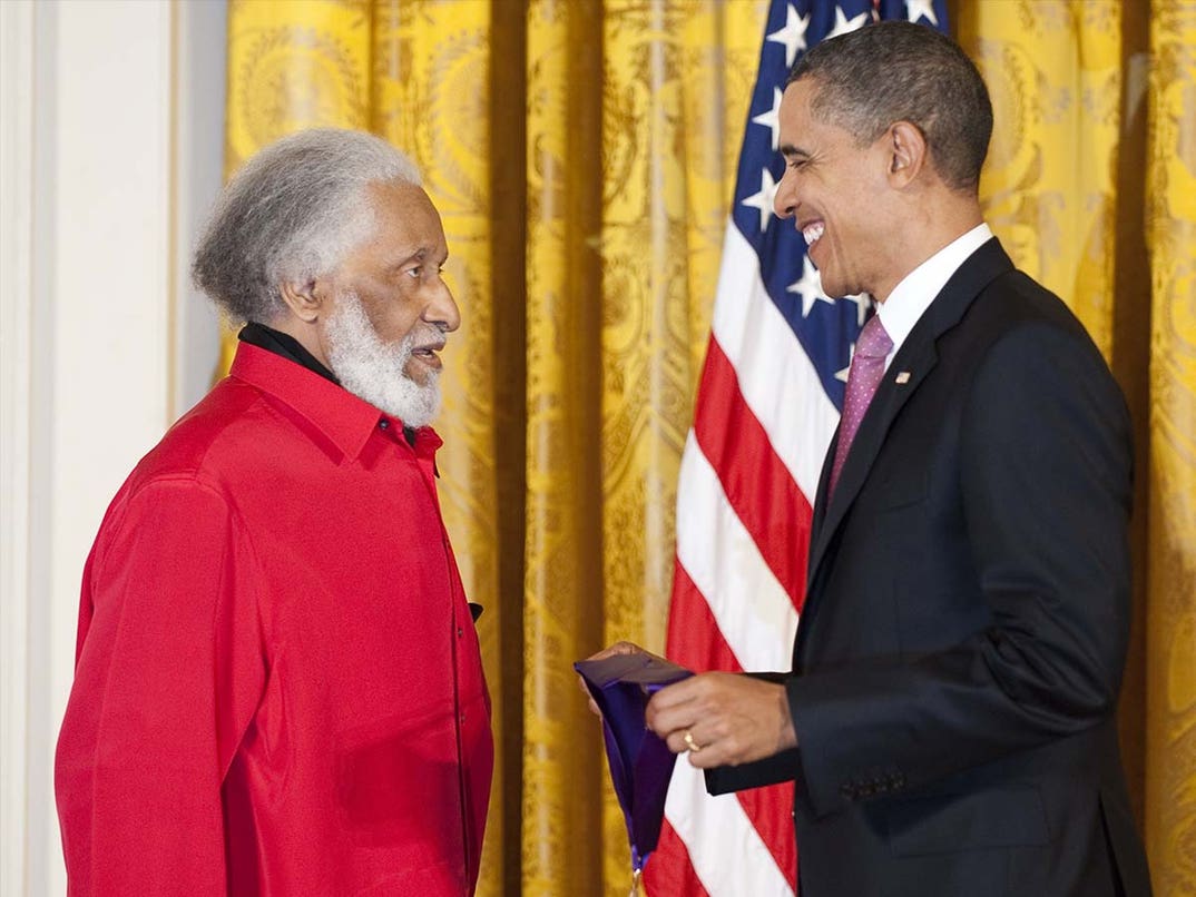 Sonny Rollins and President Barack Obama