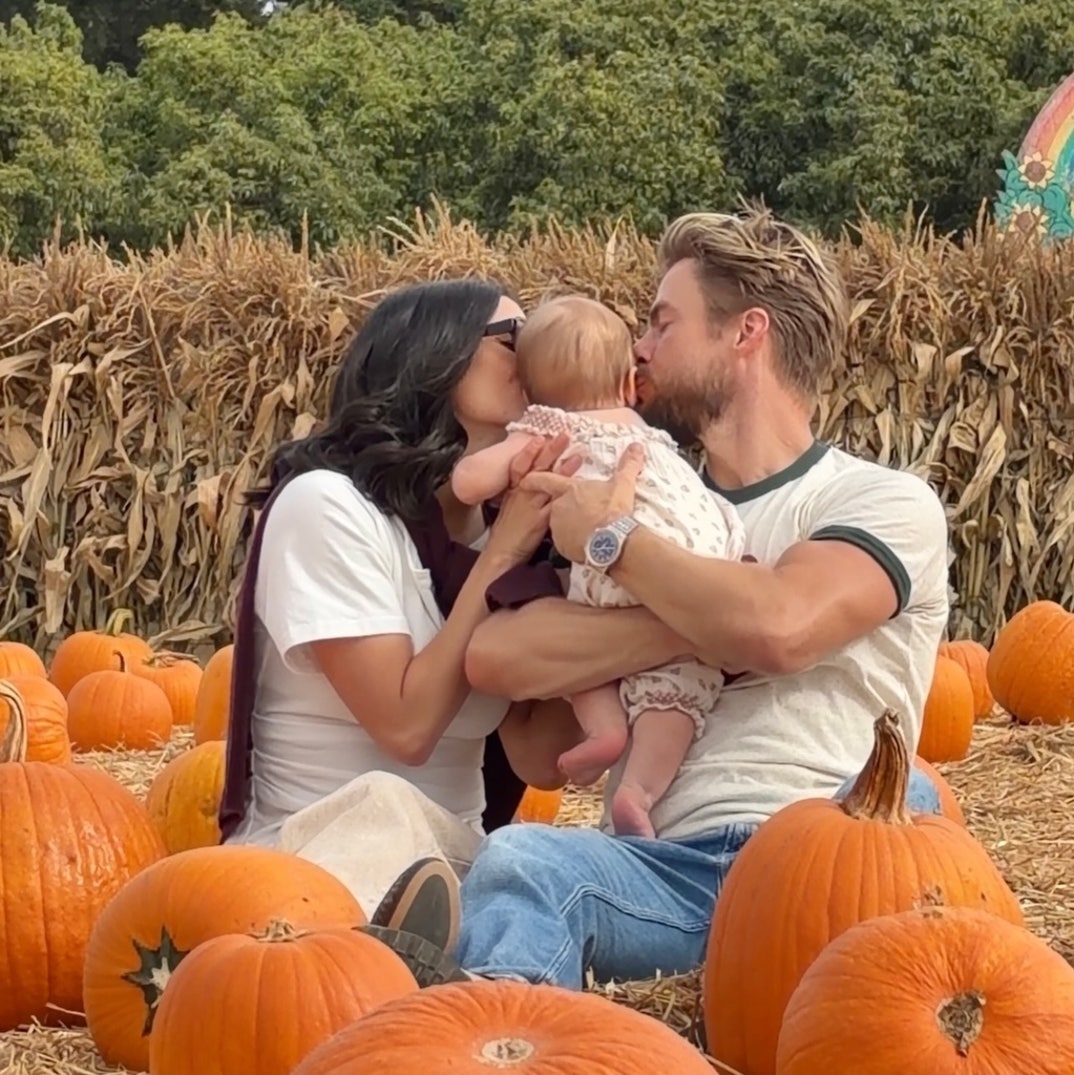 Hayley Ebert and Derek Hough