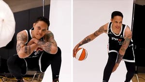 Brittney Griner Suits Up For Phoenix Mercury, First Time Since Re-Signing