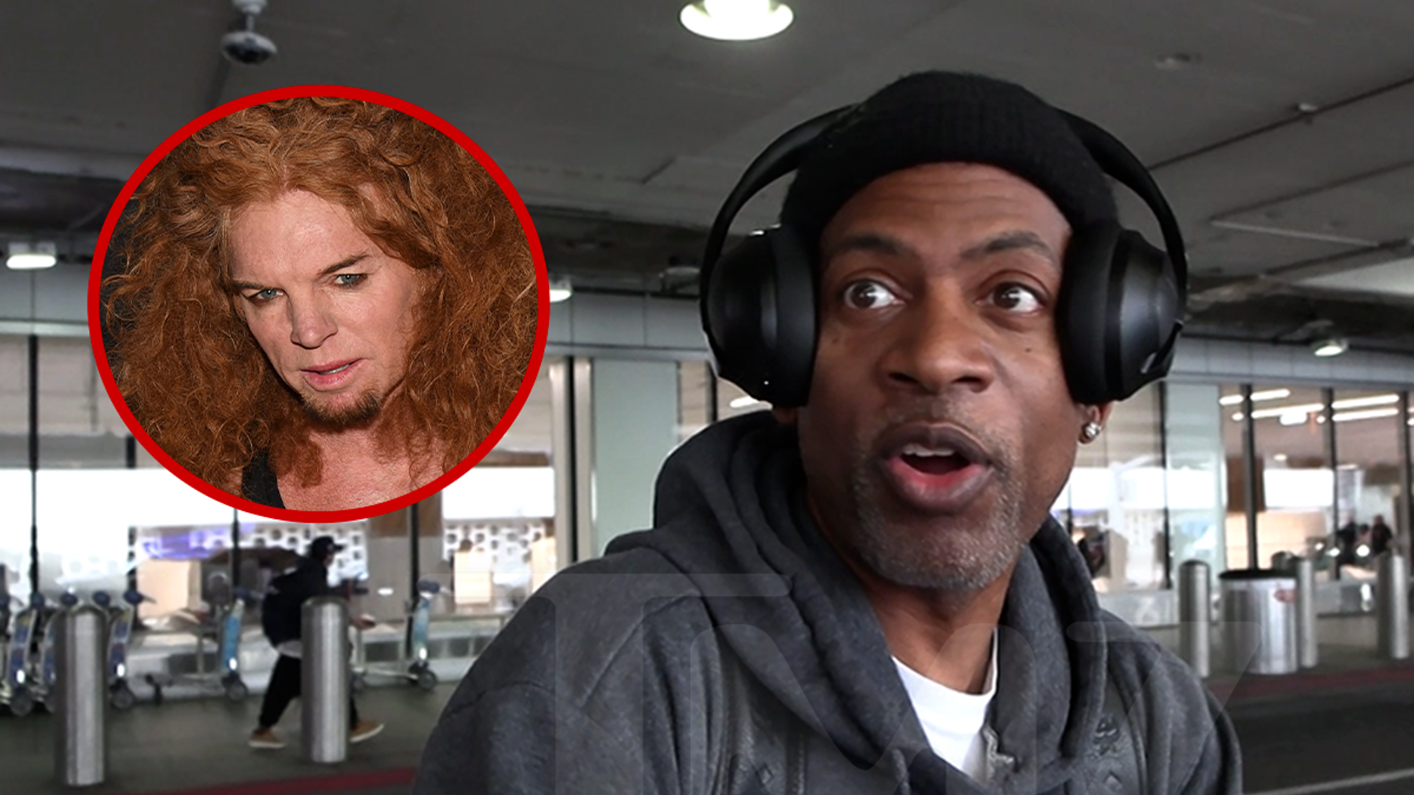 Tony Rock Says Carrot Top Crisis Shows Comedians Face Real Struggles