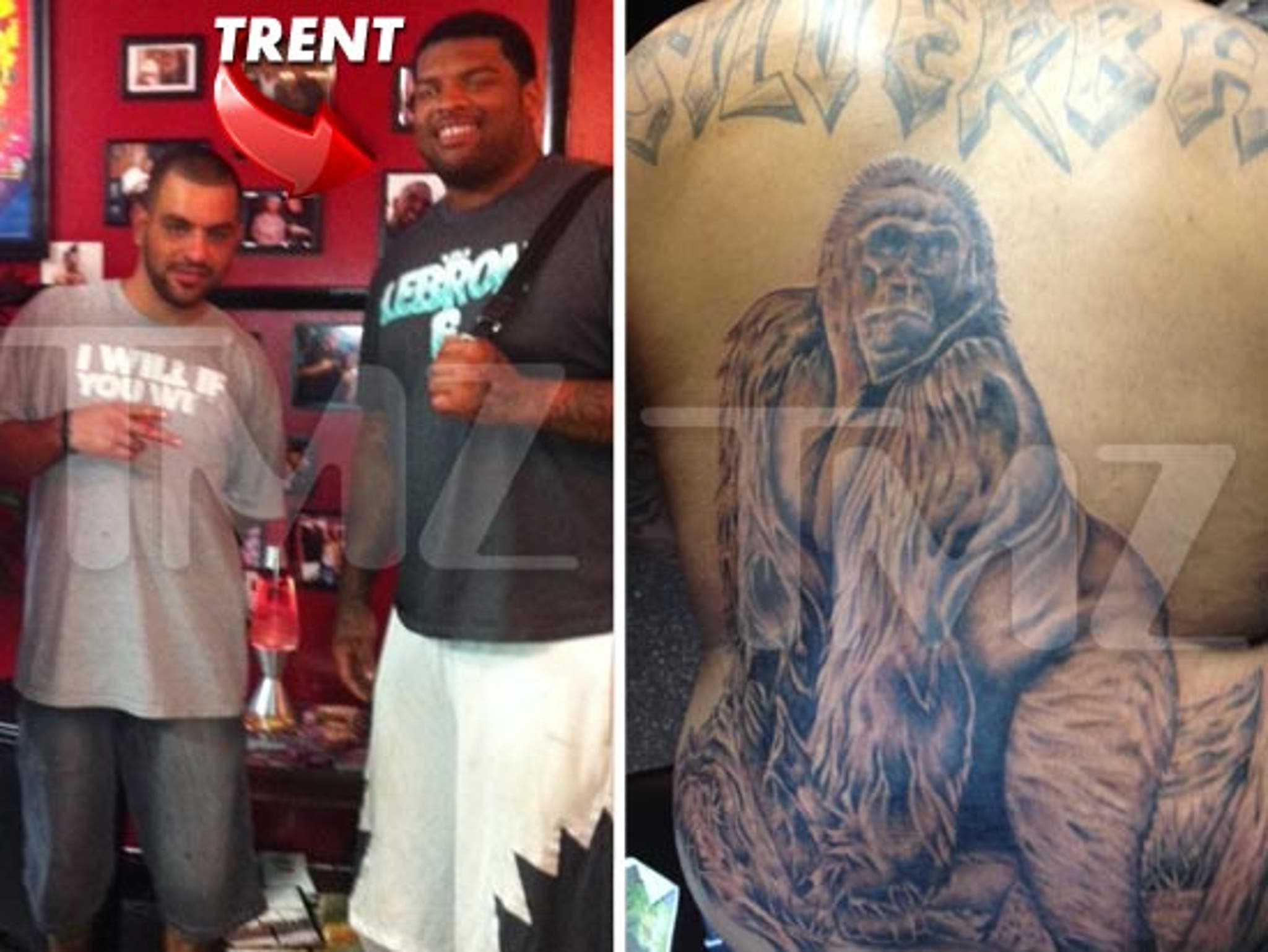 Trent Browns Tattoo Traded to New England Patriots