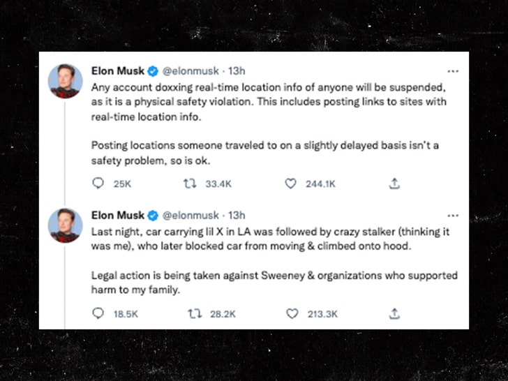 Elon Musk, 'Çılgın Bir Takipçinin' Oğlu İçerideyken Arabasına Saldırdığını Söyledi