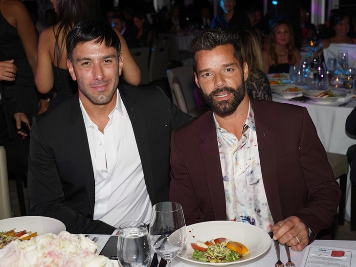 Ricky Martin and Jwan Yosef Together