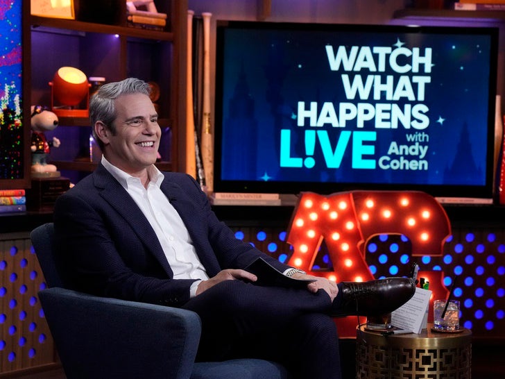 Andy Cohen Hard At Work