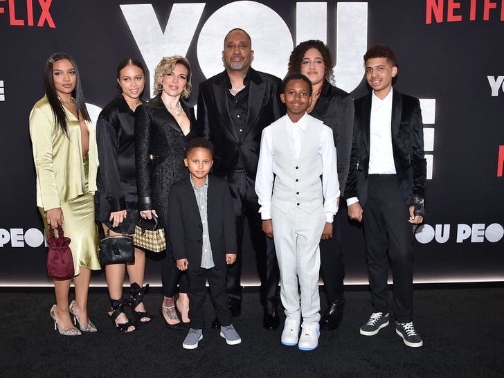 Kenya Barris Family Photos