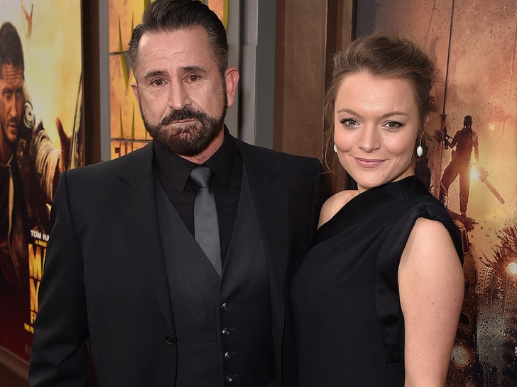 Anthony LaPaglia and Alexandra Henkel Happier Times