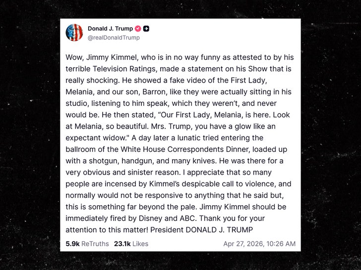 donald trump on jimmy kimmel x 1