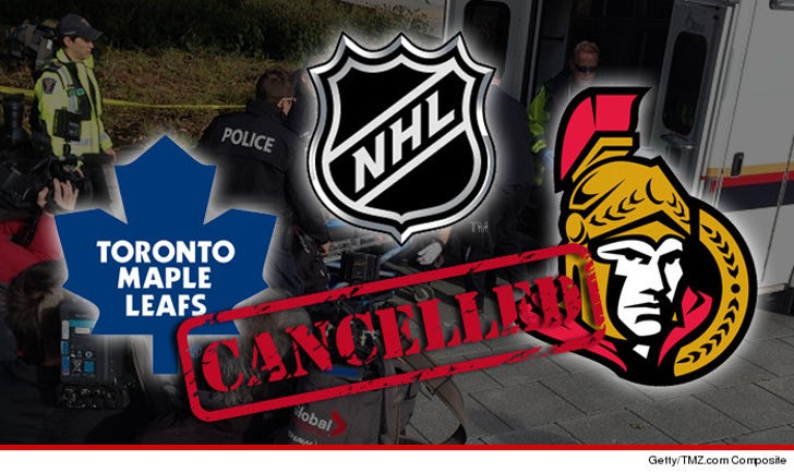 NHL -- Ottawa Game Canceled Following Deadly Shooting :: 1022-canada-shooting-nhl-getty-7