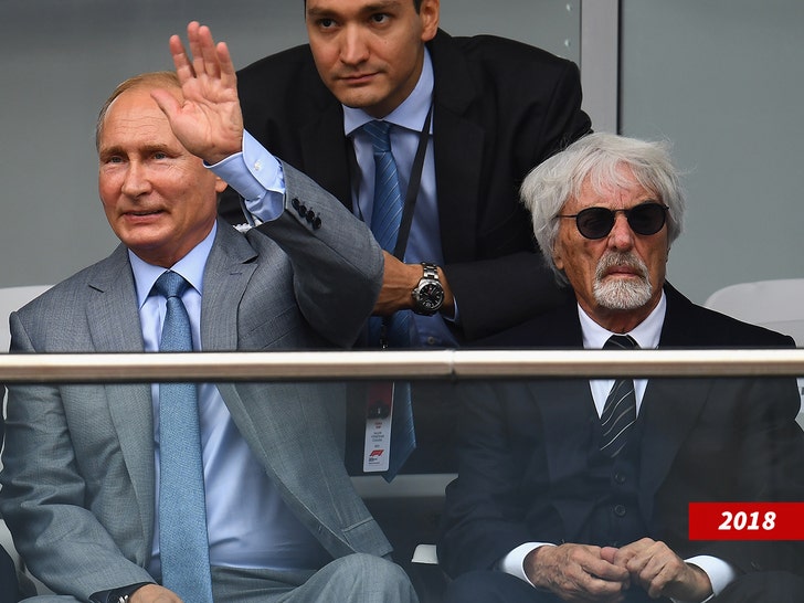 What did Bernie Ecclestone say about Vladimir Putin?