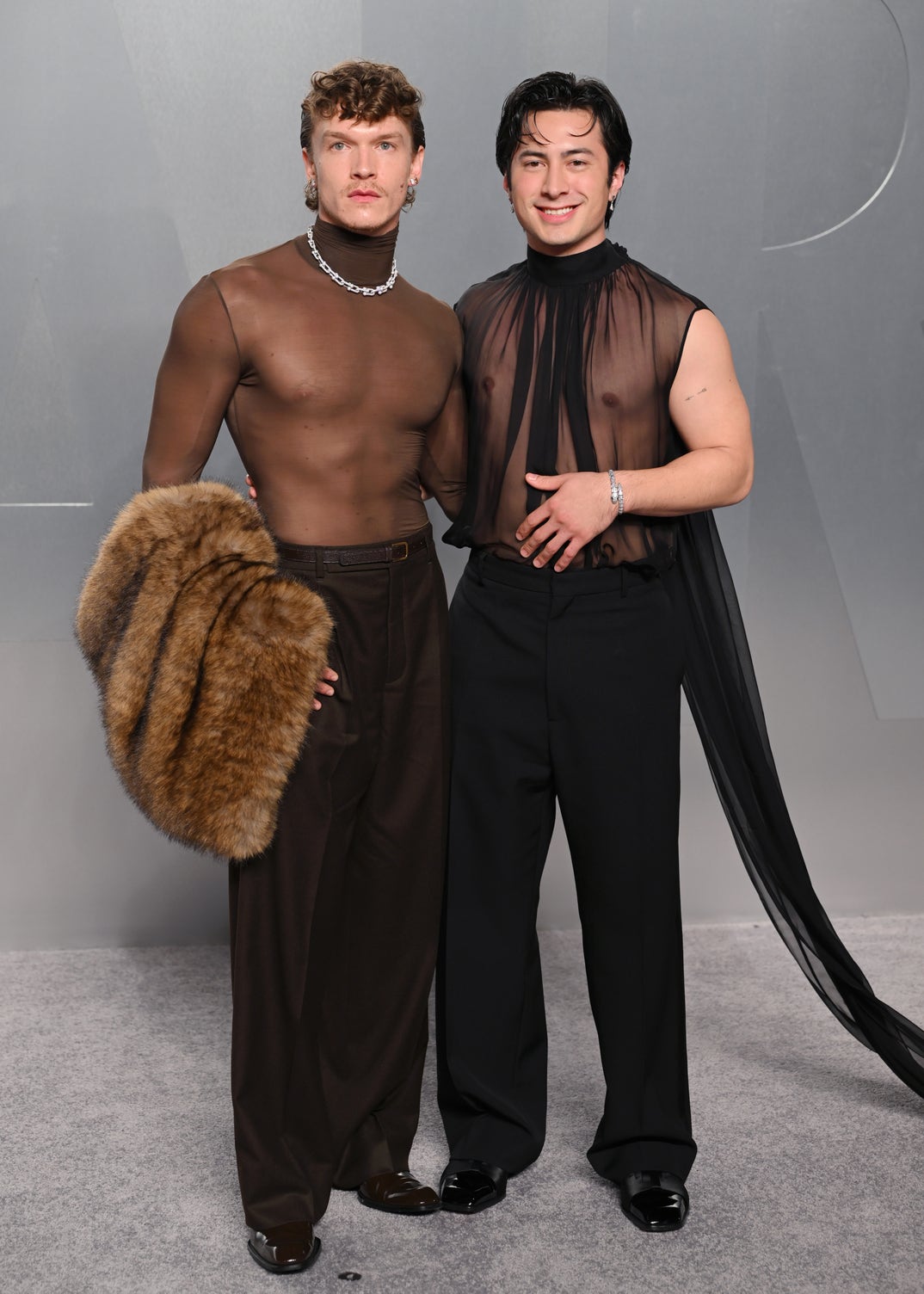 Connor Storrie and Hudson Williams