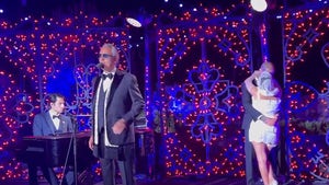 Andrea Bocelli Performs at Kourtney Kardashian and Travis Barker's Wedding