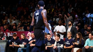 Fans Protest Kyrie Irving Comments With 'Fight Antisemitism' Shirts At Nets Game