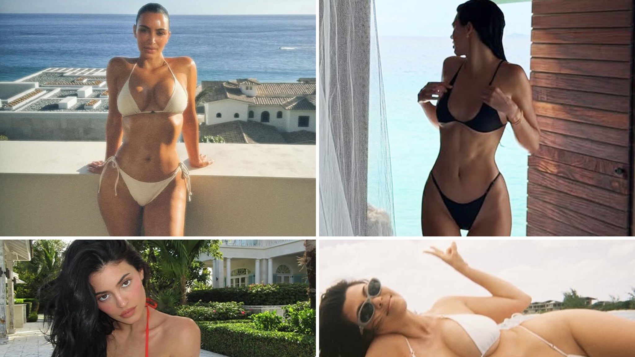 Kardashian’s populairste foto’s van 2025… Kurves die het internet gek maakten!