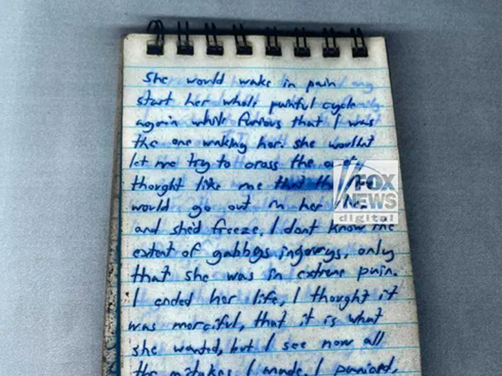 Brian Laundrie's Confession Note