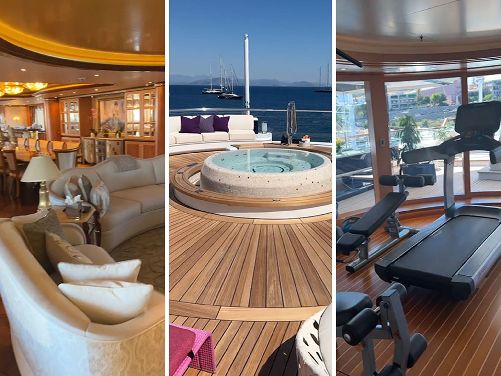 Inside Magic Johnson's Yacht - $500k-a-week Superyacht Amadeus