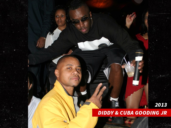 diddy and cuba gooding jr
