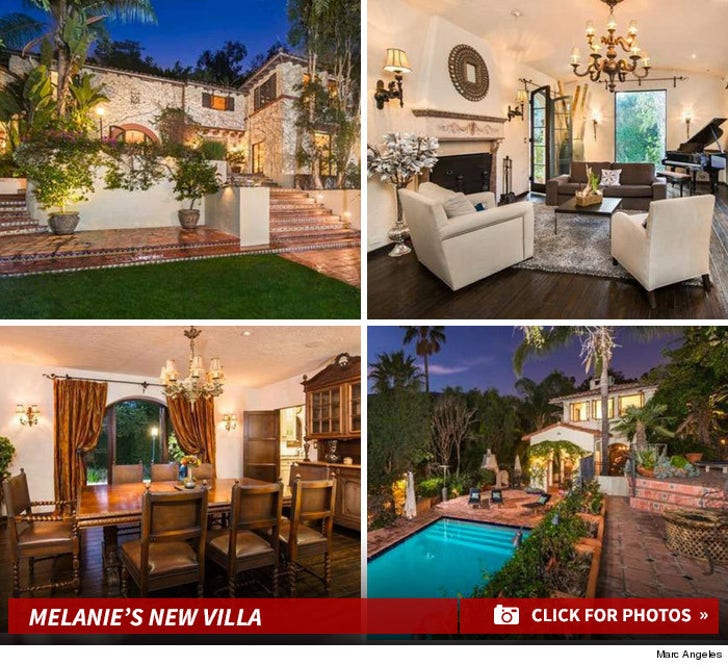 Melanie Griffith's New Villa Rental