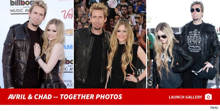 Avril Lavigne & Chad Kroeger -- Together Photos