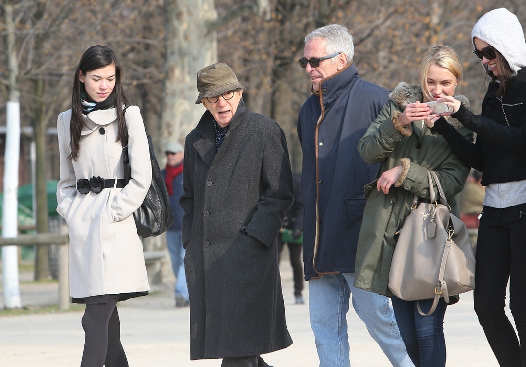 Woody Allen and Jeffrey Epstein Walk 7