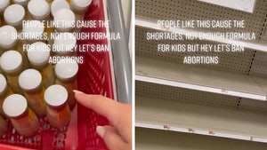 Woman Confronts Another for Taking All Baby Formula from Store Amid Shortage