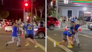 Rams & Bills Fans Fight In Street After Game In Front Of Ex-NFL Star LeSean McCoy