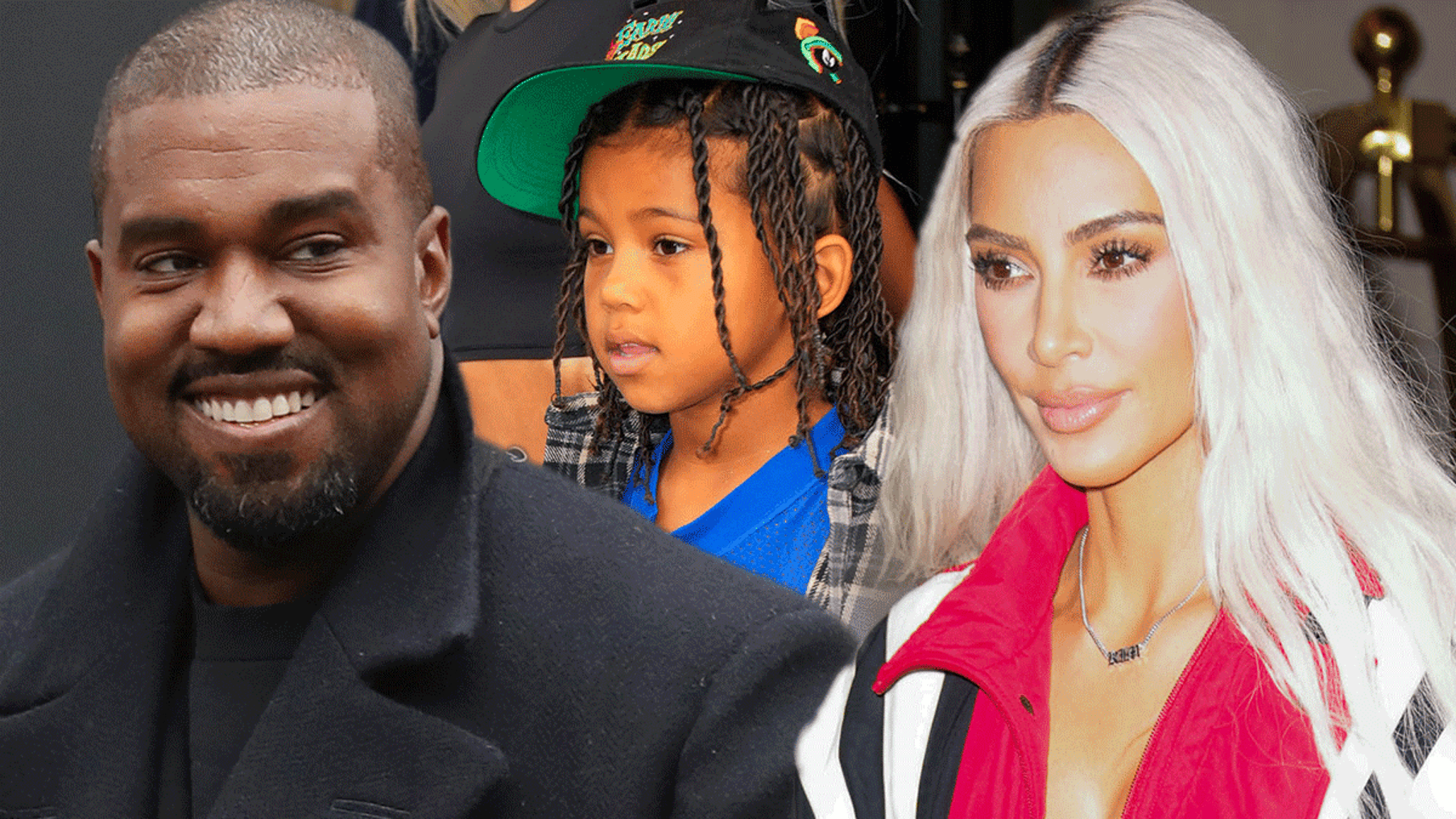 Kanye West celebrates Saint's 7th birthday at Kim Kardashian's