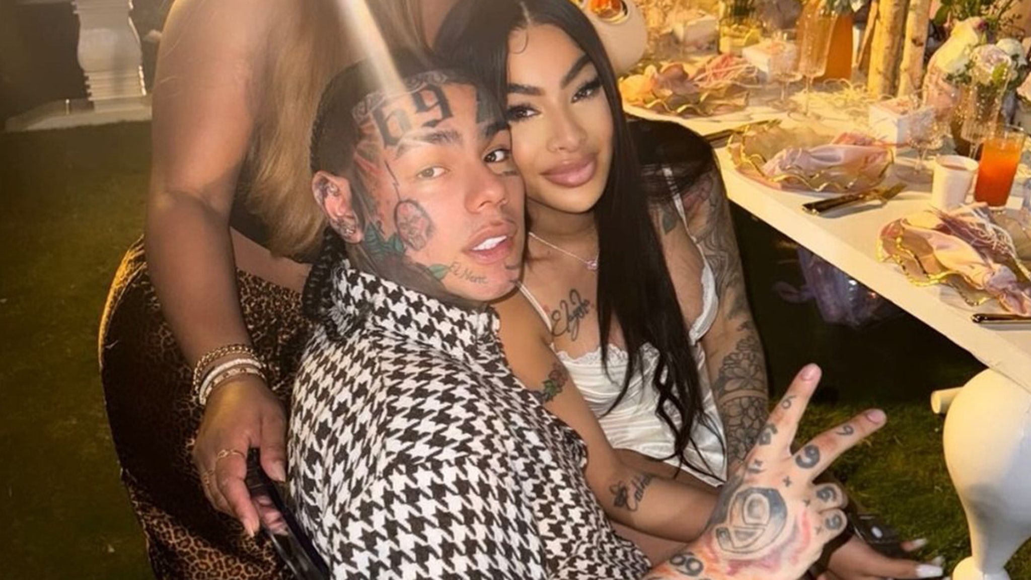 6ix9ine yailin leaked