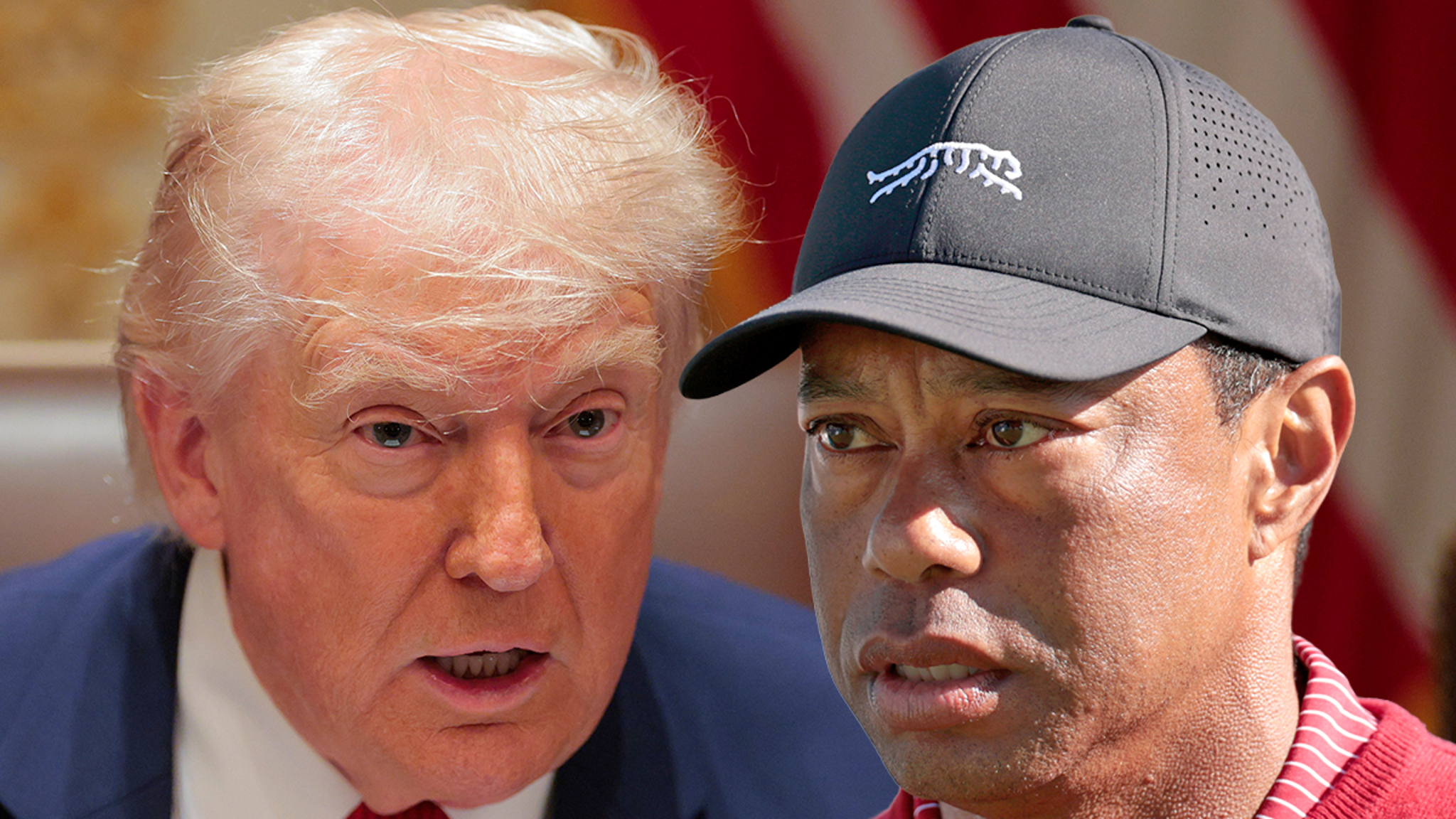 President Trump Says Tiger Woods 'Lives A Life of Pain,' Doing Well After DUI Arrest