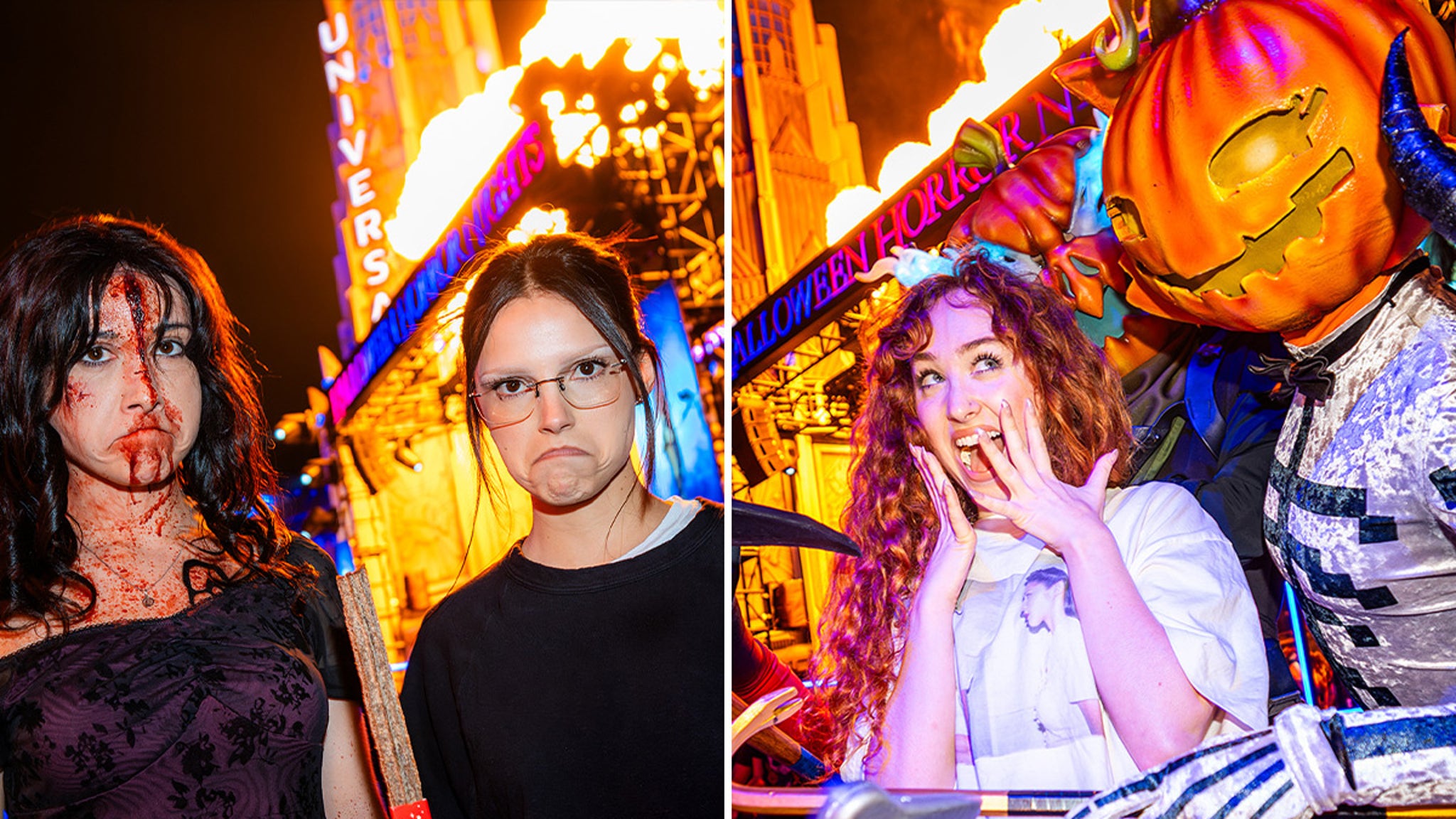 Freaky Fun Photos -- Celebs Hit Halloween Horror Nights 2026