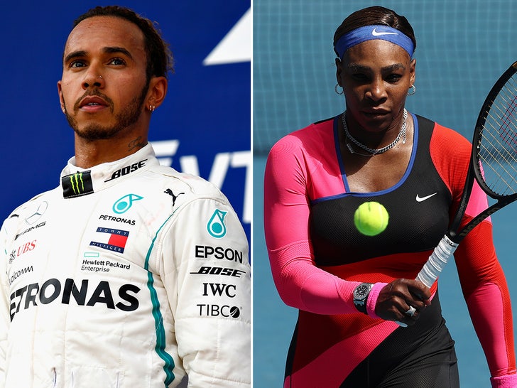 lewis hamilton and serena williams