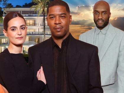 kid cudi wedding Villa Cap Estel and Virgil Ablo getty capestel