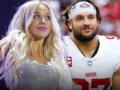nick bosa and megan maroney getty 1