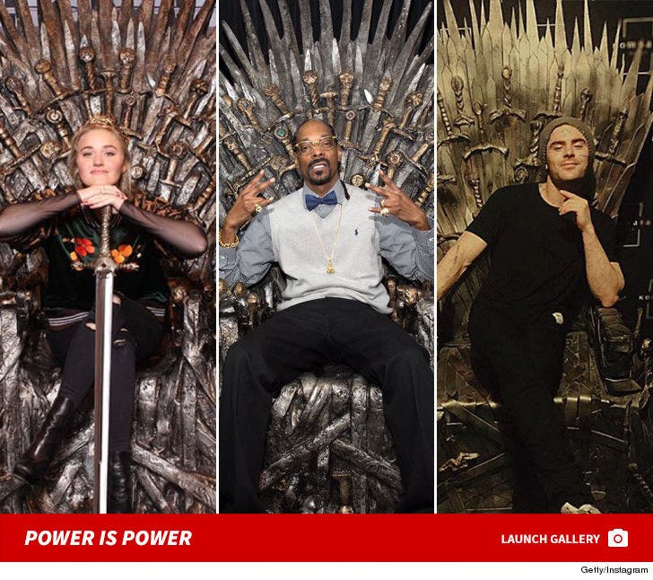 Stars On The Throne -- 'GoT' Famous Fans